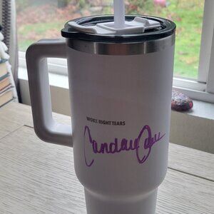 Candace Owens Standace cup signed